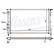 Radiator, engine cooling 63925 Nissens