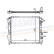 Radiator, engine cooling 63967A Nissens