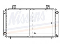 Radiator, engine cooling 64059A Nissens