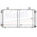 Radiator, engine cooling 64059A Nissens