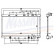 Radiator, engine cooling 640941 Nissens