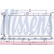 Radiator, engine cooling 64116 Nissens