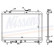 Radiator, engine cooling 64176 Nissens