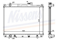 Radiator, engine cooling 64194A Nissens