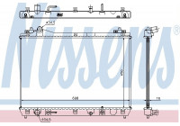 Radiator, engine cooling 64199 Nissens