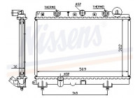 Radiator, engine cooling 64305A Nissens