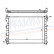 Radiator, engine cooling 64310A Nissens