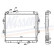 Radiator, engine cooling 64599A Nissens
