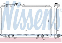 Radiator, engine cooling 64658 Nissens