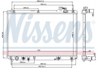 Radiator, engine cooling 64659 Nissens