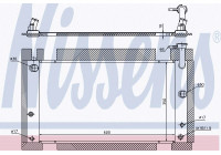 Radiator, engine cooling 646809 Nissens