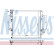 Radiator, engine cooling 646818 Nissens