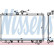 Radiator, engine cooling 646836 Nissens