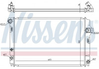 Radiator, engine cooling 646873 Nissens