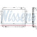 Radiator, engine cooling 646884 Nissens