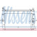Radiator, engine cooling 64693 Nissens