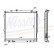 Radiator, engine cooling 647551 Nissens