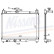 Radiator, engine cooling 64789A Nissens