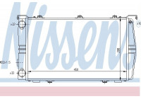 Radiator, engine cooling 649971 Nissens