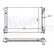 Radiator, engine cooling 651651 Nissens