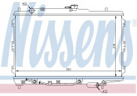 Radiator, engine cooling 66603 Nissens