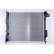Radiator, engine cooling 666204 Nissens