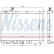 Radiator, engine cooling 66776 Nissens