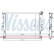 Radiator, engine cooling 66780 Nissens