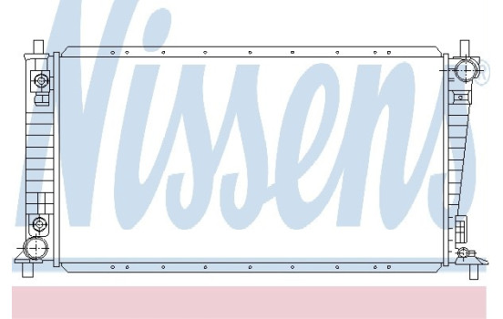 Radiator, engine cooling 66856 Nissens