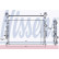 Radiator, engine cooling 66857 Nissens