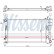 Radiator, engine cooling 67106 Nissens