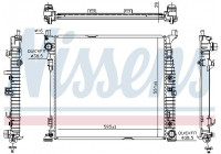 Radiator, engine cooling 67188 Nissens