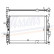 Radiator, engine cooling 67364 Nissens