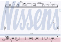 Radiator, engine cooling 67467 Nissens