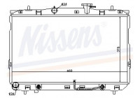 Radiator, engine cooling 67489 Nissens