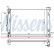 Radiator, engine cooling 675053 Nissens