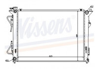 Radiator, engine cooling 67507 Nissens