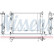 Radiator, engine cooling 675072 Nissens