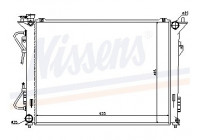 Radiator, engine cooling 67508 Nissens