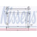 Radiator, engine cooling 67549 Nissens