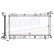 Radiator, engine cooling 67706A Nissens