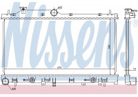 Radiator, engine cooling 67720 Nissens