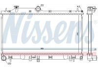 Radiator, engine cooling 67736 Nissens