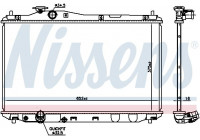 Radiator, engine cooling 681377 Nissens