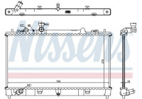 Radiator, engine cooling 68507 Nissens