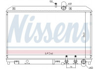 Radiator, engine cooling 68529 Nissens