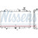 Radiator, engine cooling 68536 Nissens
