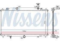 Radiator, engine cooling 68539 Nissens