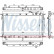 Radiator, engine cooling 68559 Nissens