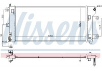 Radiator, engine cooling 68773 Nissens